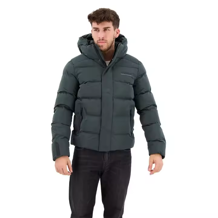 Superdry Chaqueta Puffer Microfibre Sport Gris - 1