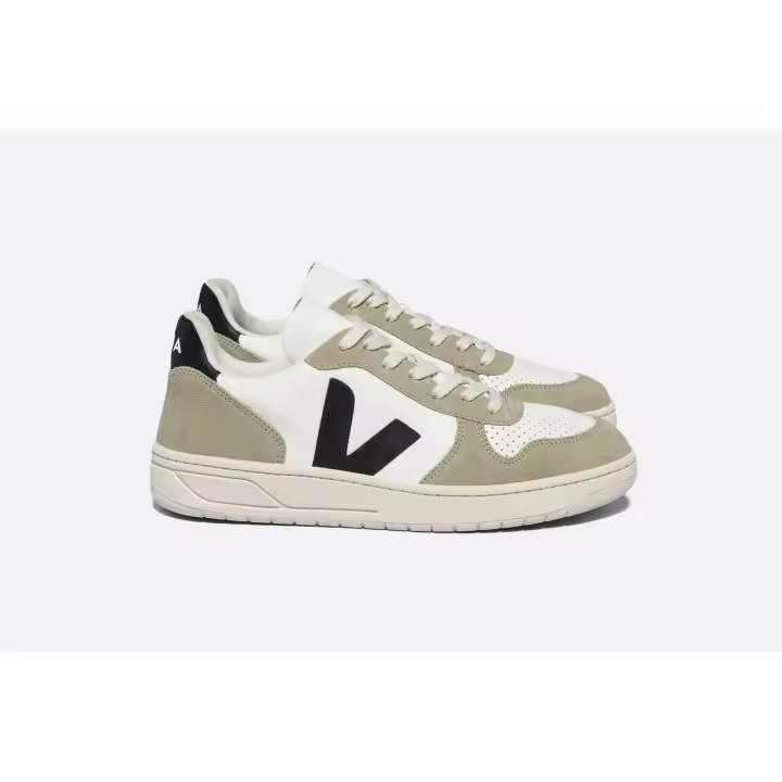 Veja V-10 Chromefree Leather Extra White Sahara - Zapatillas para Hombre - 1