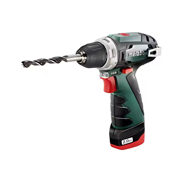 Metabo 600080500 PowerMaxx BS Basic - Taladro / Atornillador 10,8 V 2.0 Ah maletín - 1