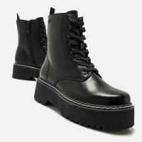 Botas Militares mujer MUSTANG 54146 C54820 MILITAR DOBLE PISO NEGRO 33927 24I - details 5