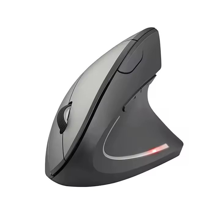 Ratón Vertical Ergonómico Inalámbrico 2.4GHz Óptico Con 3 DPI Ajustables 800/1200/1600 Y 6 Botones Para Laptop PC Computadora Desktop - 1