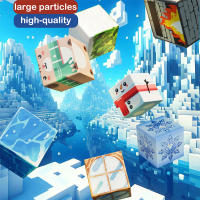 Juego De Bloques Magnéticos 3D Para Niños Y Niñas Modelo Arquitectónico DIY Juguetes STEM Regalos De Navidad Con 54-150 Piezas - details 1