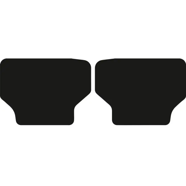 Alfombrillas traseras para BMW 5 E60 xDrive 2003-2010 - 1