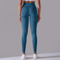 Mallas de Yoga de nailon para mujer, pantalones deportivos de cintura alta, elásticos, ajustados, transpirables, para entrenamiento - details 26