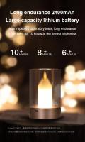 Lámpara De Sensor Manual Recargable LED Vela Sin Llama Para Fiestas Y Bodas Navidad Iglesia Luz Nocturna Atmosfera Con Velocidad De Flujo Luminoso 249-2000 - details 4
