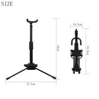 Soporte Ajustable Universal Plegable Y Portátil Para Instrumentos Digitales Estilo De Piso Con Rejilla Para Ukulele Violín Banjo Saxofón - details 1