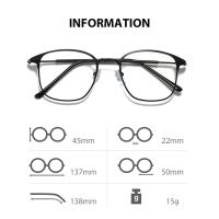Gafas Anti Luz Azul Fotocromáticas UV400 Para Hombres Y Mujeres Lentes Anti Radiación Para Computadora Y Juego Gafas De Sol - details 1