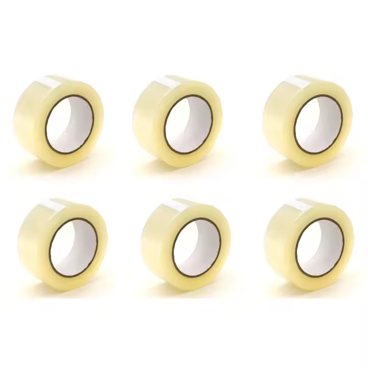 Pack Cinta adhesiva Transparente Rollos strong 40/100/200 mt x 48 mm para embalaje bajo ruido. Precinto Transparente Precinto Americano Cinta de Embalar Perfecta para Envíos y Mudanzas | Cinta Adhesiva para paquetes. 40 100 200 metro m - 1