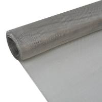 vidaXL Malla mosquitera de acero inoxidable plateada 100 x 500 cm,  100 x 1000 cm,  60 x 500 cm y mas Protección contra Mosquitos y Moscas - details 0