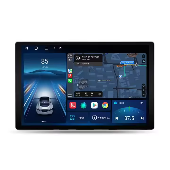 Junsun Multimedia X7  11.5 pulgadas 2K Radio de Coche Inalámbrico con CarPlay y Android Auto para Renault Duster 2015 2016 2017 2018 2019 2020 para LADA Largus - 1