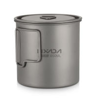 Taza De Camping De Titanio Portátil Con Mano Doblada Adecuada Para Picnic Tamaño 300ml / 350ml / 450ml / 550ml / 650ml / 750ml - details 55