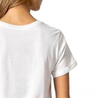 Camiseta Tiffosi Baltic de Algodón con Maxi Print en Foil Azul - details 4