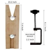 PHYHOO Set De Pinzas Para Banqueta V-Slot C-Clamp Herramienta De Joyería Para Trabajo En Madera Y Metal Fijación Rápida Y Segura - details 1