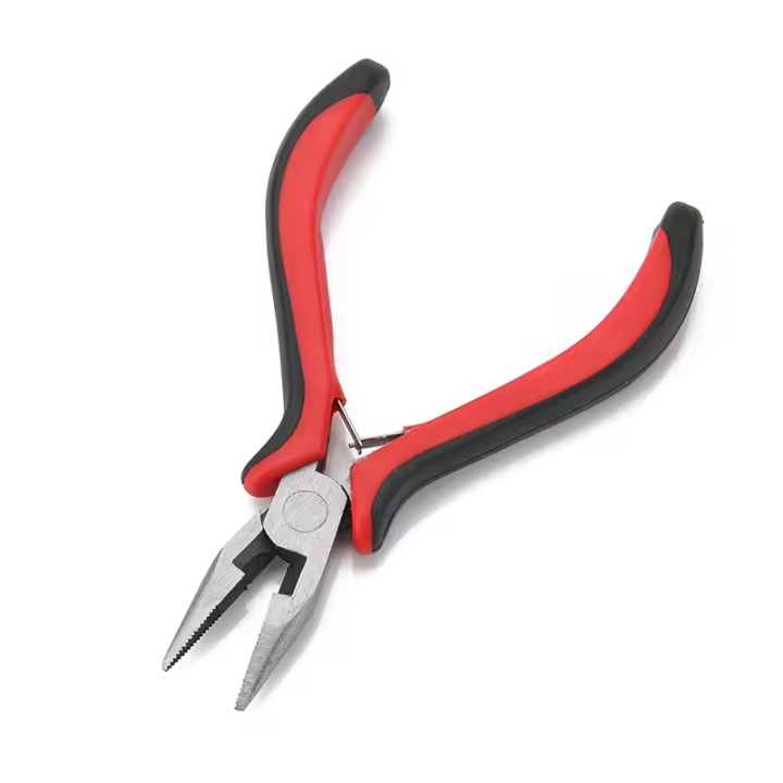 Kit De Herramientas De Joyería Mini Tijeras Y Aretes Metálicos De Alta Calidad Longitud 13cm Para El Arte De La Joyería - 1