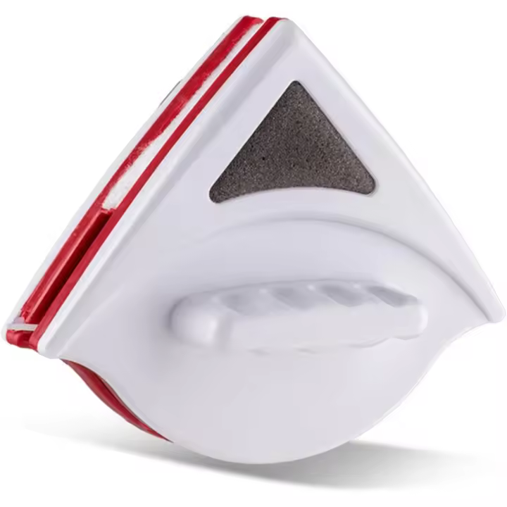 Limpiador de vidrios gruesos, cepillos de doble cara para superficies, cepillo magnético para limpiar vidrios, para vidrios de un solo panel de 15 a 24 mm - 1