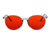 Gafas Rojas Para Mejorar El Sueño Gafas Bloqueadoras De Luz Azul Para Mujer Lentes Naranja Material Polímero Acero Inoxidable - details 23