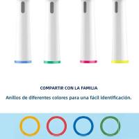 Cabeza De Repuesto Dual Limpieza Para Cepillo De Dientes Eléctrico OralB Compatible Con 100 500 1000 2000 3000 5000 6000 7000 Adultos Pack De 4-24 - details 3