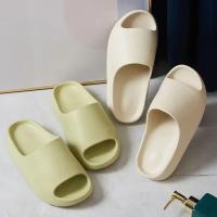 Pantuflas De Verano Para Mujer Y Hombre Talla Grande Con Suela Gruesa De EVA Cómodas Sandalias De Baño Y Hogar Zapatos De Playa Moda Transpirables Para Uso Diario - details 4