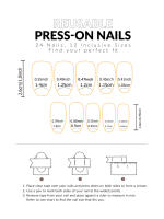 24PCS Uñas Postizas Presionadas Cortas Rosa Cuadradas Diseño De Amor Uñas Postizas Francesas Con Brillo Uñas Lindas Para Fiesta - details 27