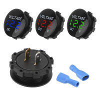 Mini Voltímetro Digital DC 12V-24V Con Pantalla LED Para Coche Auto Motocicleta Barco ATV Camión Accesorios De Refit Impermeable - details 19