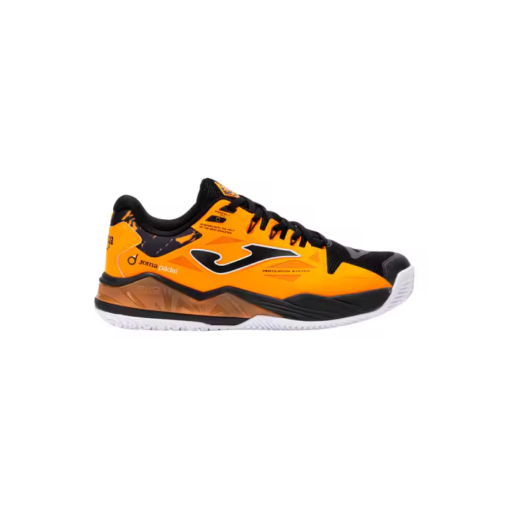 Zapatillas de pádel Joma Spin Men 2508 Naranja Clay - 1