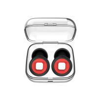 Tapones para los oídos con cancelación de ruido negro + rojo - details 2