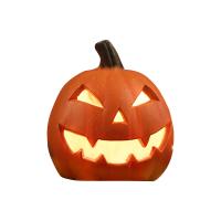 1Pc Decorativo Calabaza Halloween Luces De Lámpara Decoración De Calabaza Para Exterior Estilo Moderno Cerámica Y Enamel - details 1