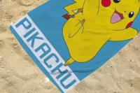 Toalla de playa Pokémon Pikachu , 70 x 140 cm, 100% microfibra, 250 GSM，Toalla de Piscina Grandes para Niños y Adultos，Toalla de microfibra para playa y piscina Pokemon de Tamaño 70x140 cm - details 0