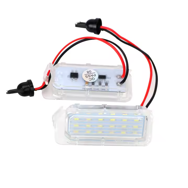 Luz De Placa De Automóvil 12V Para Ford Focus MK2 MK3 Fiesta Mondeo MK4 C Max MK1 Kuga Galaxy T10 Lámpara LED Accesorios Automotrices - 1