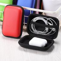Estuche Portátil Para Auriculares Y Monedas Organizador De Cables Y Tarjetas De Memoria Accesorio De Cabezo De Tamaño 11x8x4cm - details 3