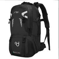 Ociodual Mochila Senderismo 40L Negra Ligera Impermeable Mochila Viaje Supervivencia Plegable Mochila Mujer Camping Mochila Hombre Trekking Montaña Mochilas Marcha Nórdica Deporte - details 1