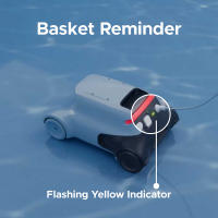 Aspiradora Robótica Inalámbrica para Piscina Genkinno P2, Succión de 70W, Tiempo de Funcionamiento de 120 Minutos, Planificación de Ruta AdaptiveNav, Tecnología AdaptiveSuc, Control Remoto por Aplicación, para Piscinas Planas Sobre/Enterradas - Blanco - details 4