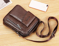 Bolso De Hombro Vintage Para Hombres Bolsos Cruzados Retro Con Cierre De Cremallera Bolsa De Mano De Nylon Para Occasiones Versátiles - details 25