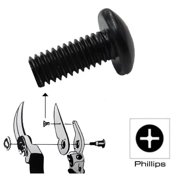 Tornillo Recambio Tijera Samurai Sujeción KS-4T - 1