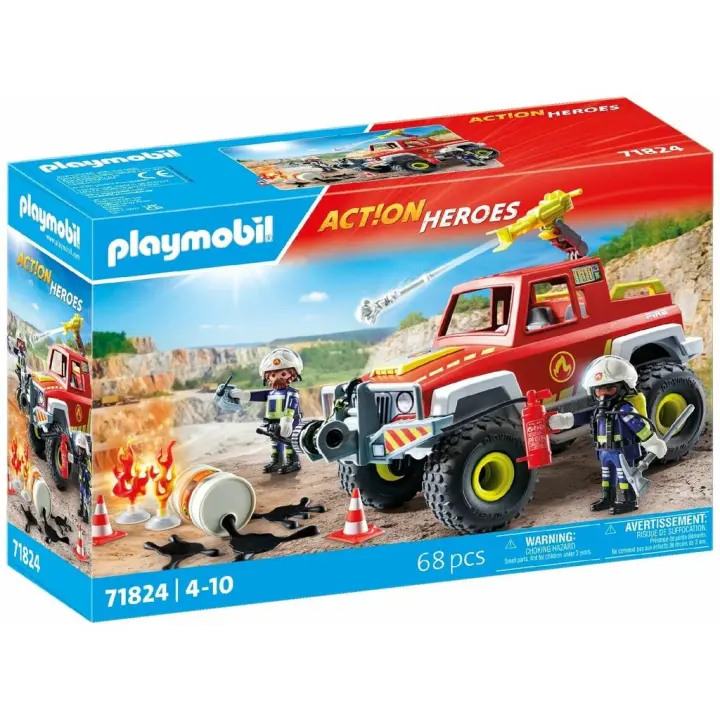 Playmobil Action Heroes Camión de Bomberos Playmobil action PLAYMOBIL - 1