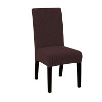 Funda De Silla De Comedor Elástica En Jacquard Protector De Silla De Cocina Lavable Y Desmontable Estilo Moderno Para Banquete Y Hotel - details 10