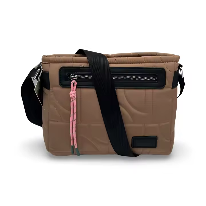 CAMAR - Bolso de nailon acolchado - Impermeable y ligero - Colección Primavera/Verano 25 - Bandolera para mujer - 1