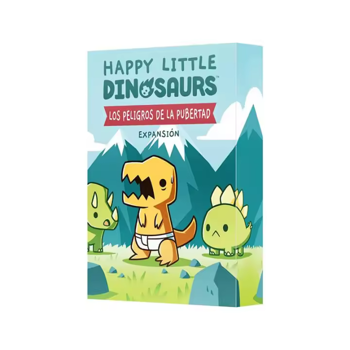 Happy Little Dinosaurs: Los Peligros de la Pubertad, de Asmodee - 1