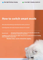 Juguete Interactivo Para Gatos Smart Auto-Running Coche Con Detección De Obstáculos Durable Para Juego En Interiores - details 12