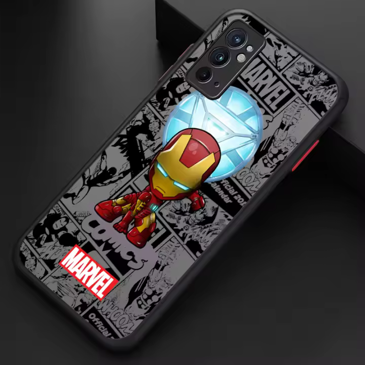 Funda De Teléfono Translúcida Frotada De TPU Para OnePlus 11R 11 10T 10R 9RT 9T 9 8T 7T 6T 6 5T pro Diseño De Marvel Avengers Spiderman Anti-Scratch Antisalpicaduras Y Antideslizante - 1