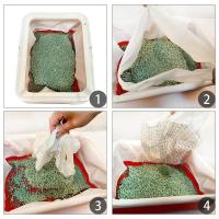 10pcs Filtros De Heces De Gato Reutilizables Con Red De Filtro Para Caja De Arena Higiénica Y Limpiadora Para Mascotas - details 1