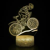Lámpara De Noche LED USB Nighdn Para Bicicleta De Montaña Luz De Mesa Cambio De Color 16 Con Control Remoto Decoración De Habitación Regalo De Cumpleaños Para Niños Y Hombres - details 1