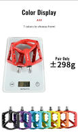 Pedales De Bicicleta Ultralight NanLio MTB Plástico Antideslizante Para Mountain Bike BMX XC AM Tamaño 124*109mm Colorido - details 8