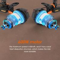 Patinetes Electricos Adultos Plegable KuKirin G2 Pro con motor 600W,  Patinete Eléctrico para Adultos, batería 48V 15AH, velocidad máxima de 50km/h, neumáticos de 9 pulgadas, autonomía 58 km, frenos de disco dobles, asiento desmontable Scooter eléctrico - details 3