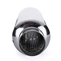 Silenciador De Escape Para Coche 63mm 2.5" Resonador Silencioso De Acero Inoxidable Tubo De Escape Universal Adecuado Para Posición Rear - details 5
