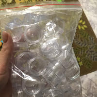50pcs Botellas De Crema Mini Para Cosméticos Transparentes De 2.5g Jars De Nail Art Contenedores Pequeños Para Balms - details 3