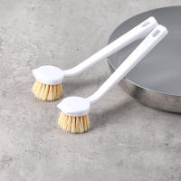 Cepillo De Limpieza Para Cocina Duradero Con Mango Largo Hecho De Hemp Natural Y Plástico Uso Doméstico Y En La Cocina - details 0