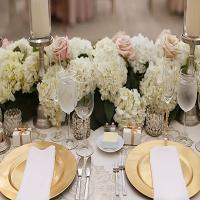 10pcs Cabezas De Hydrangea De Seda Con Tallos Flores Artificiales Para Decoración De Casas Y Bodas - details 5