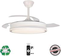 Ventilador Dc Pitijopo L Blanco Led 45w Dimable 3 Temperaturas 4400 Lumenes Akunadecor - details 2