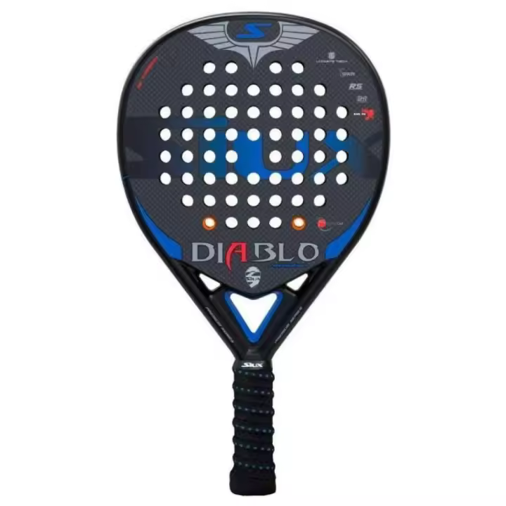 Pala de Padel Siux Diablo Grafeno Revolution 3K, 100% Carbono para jugadores de nivel alto o profesional - 1